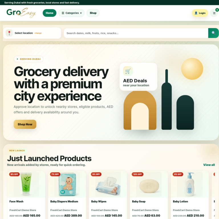 Groeasy website preview