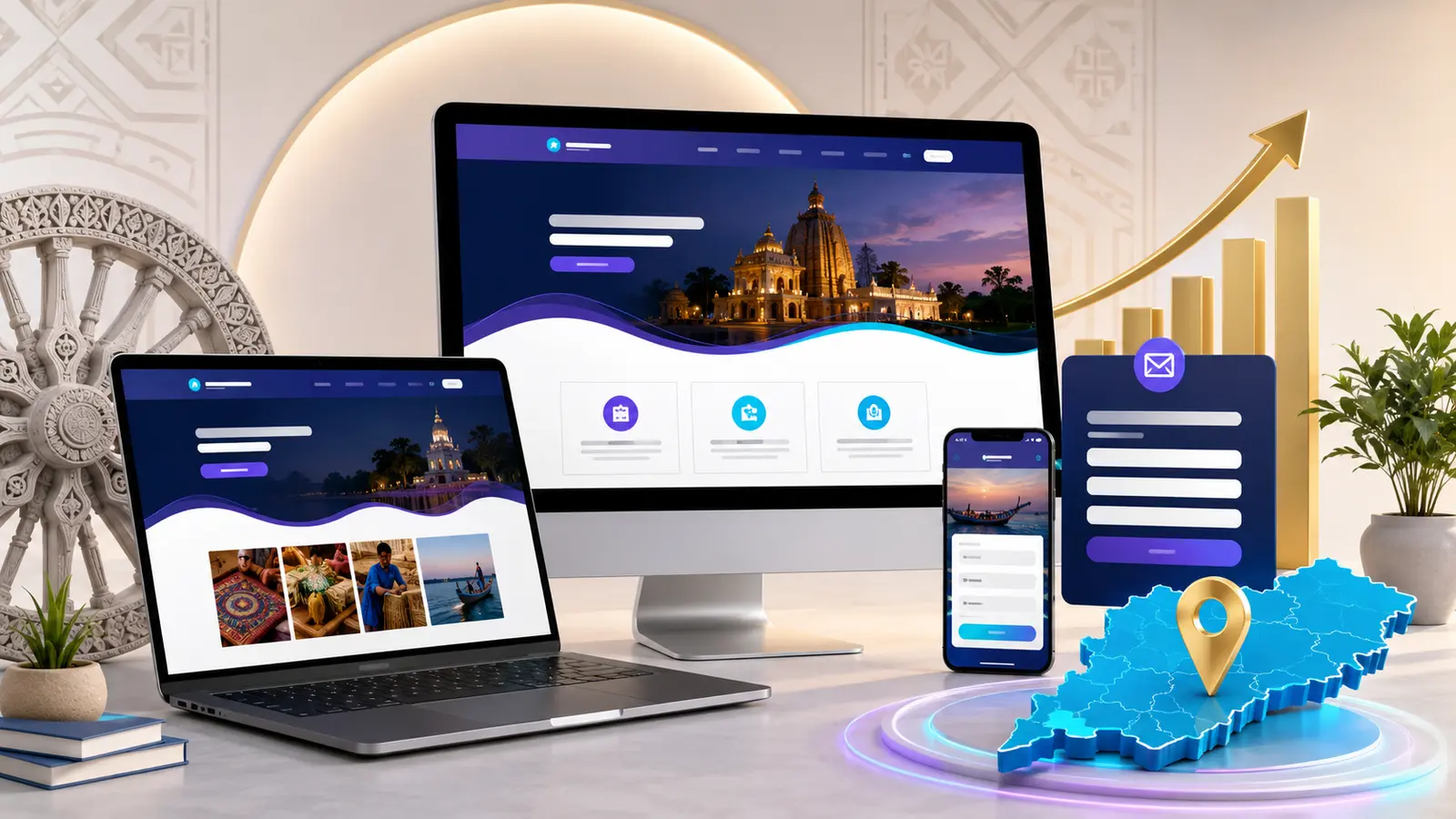 Affordable website design in Balasore for local Odisha businesses