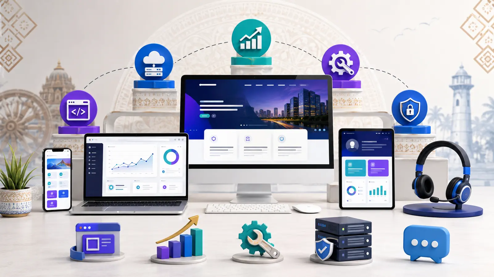 Website SaaS mobile app SEO and maintenance services in Balasore Odisha