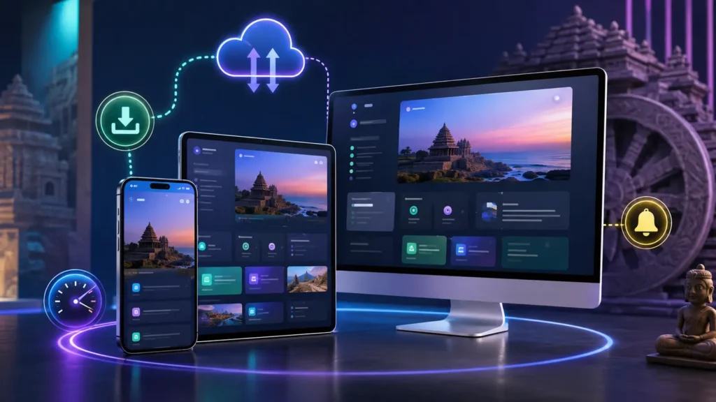 Progressive Web App development in Odisha across mobile tablet and desktop