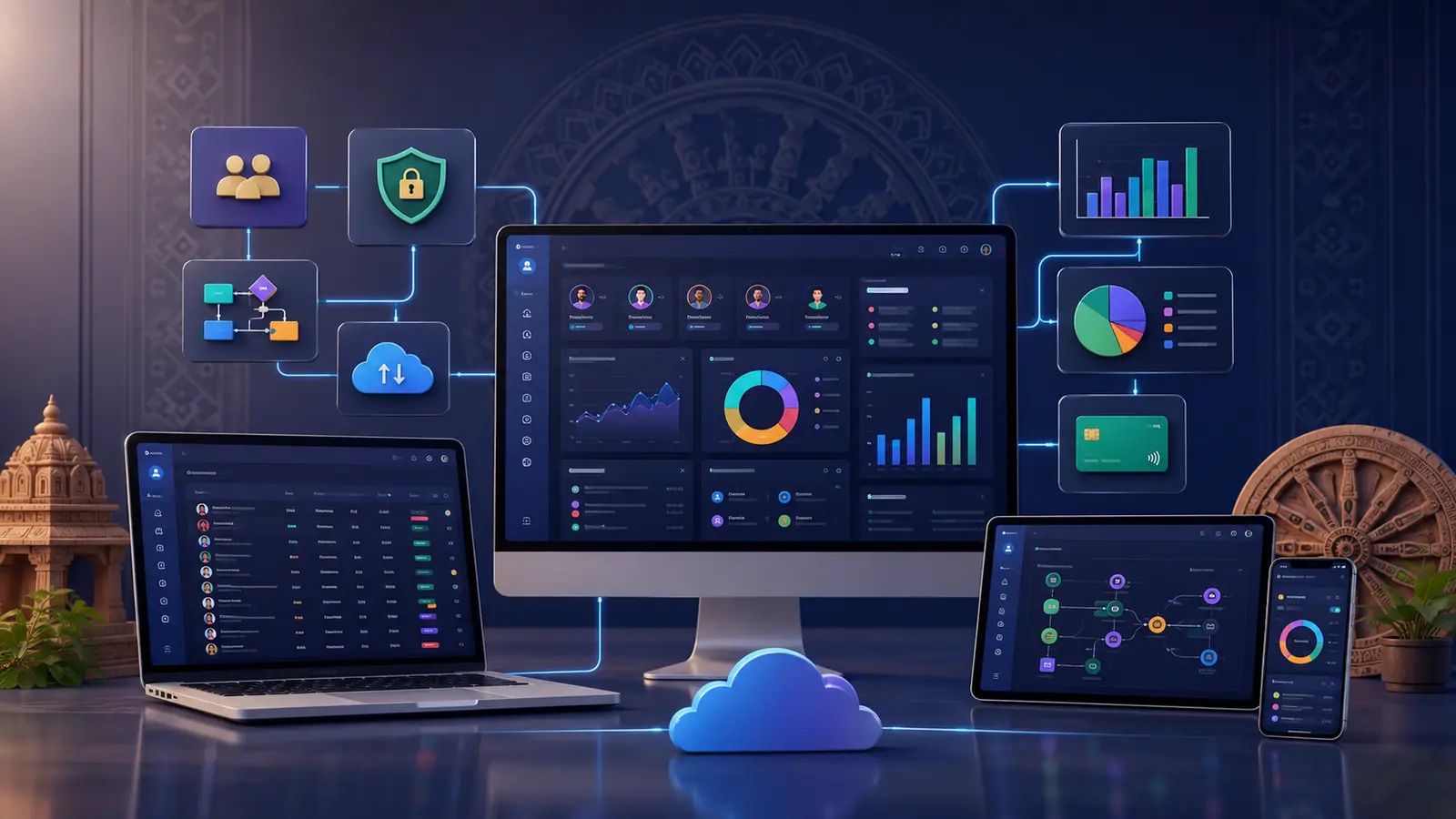 SaaS development company in Balasore building secure business dashboards