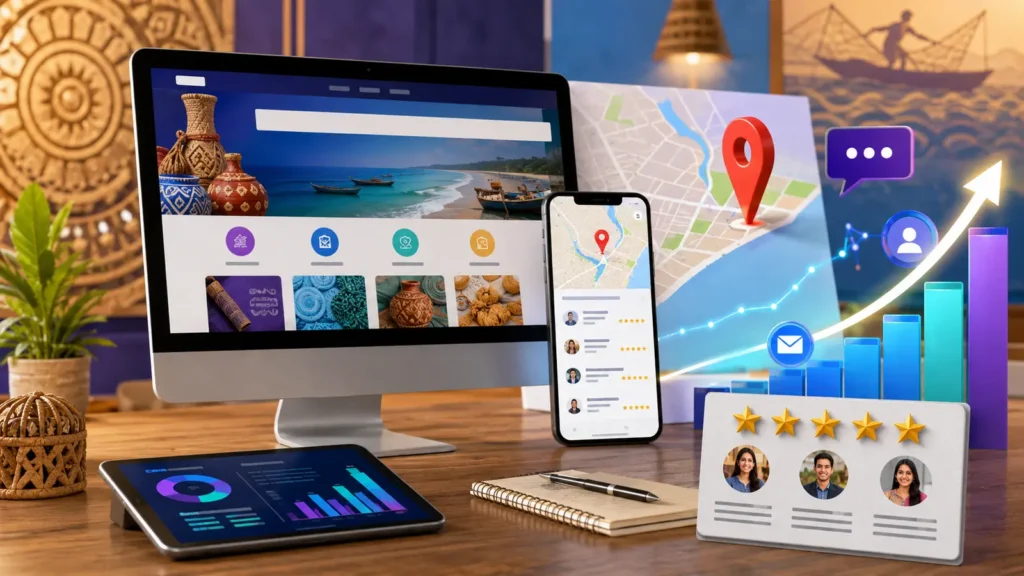 SEO services in Balasore supporting local search visibility and enquiries