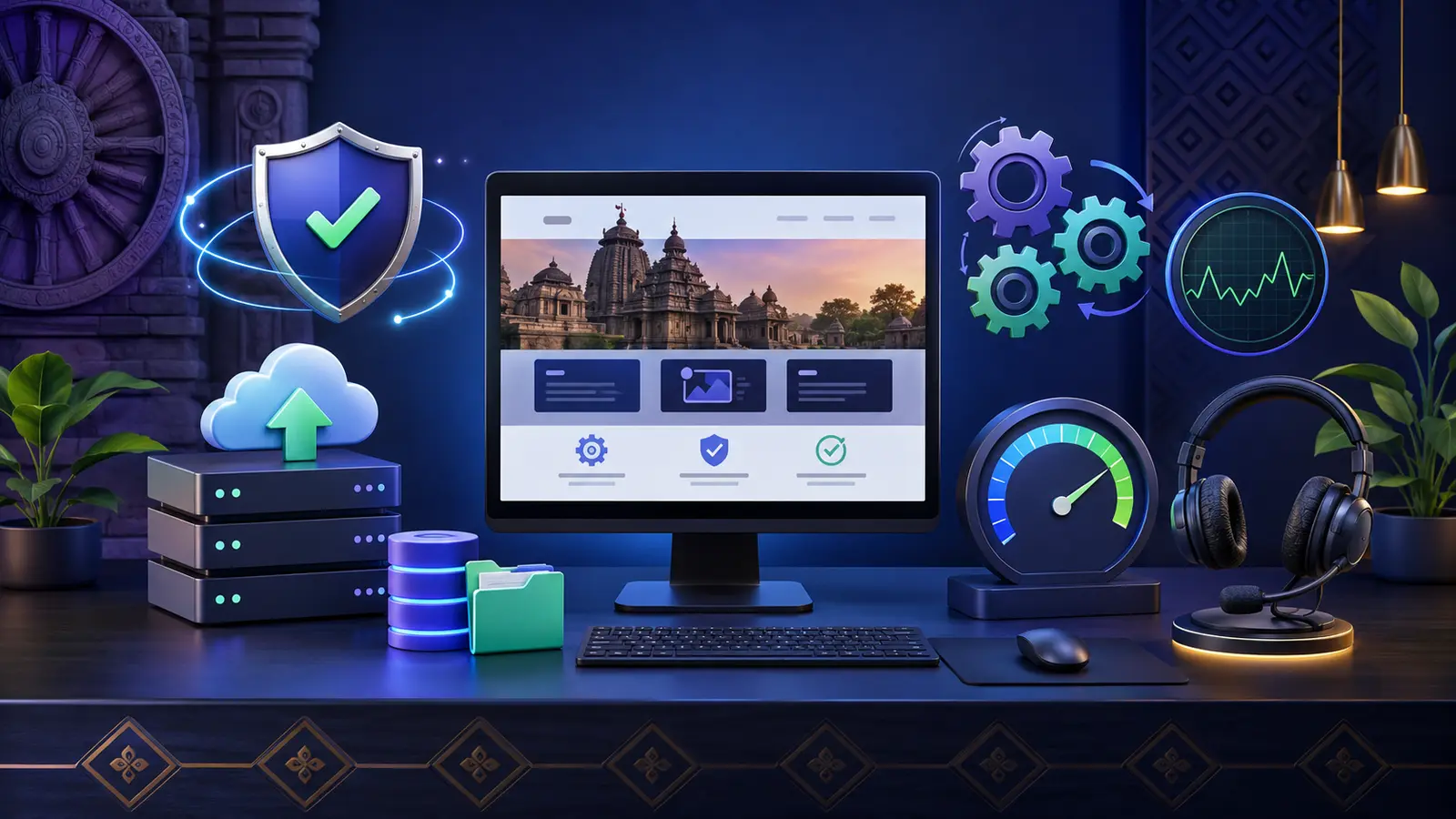 Website maintenance services in Balasore with updates backups security and support